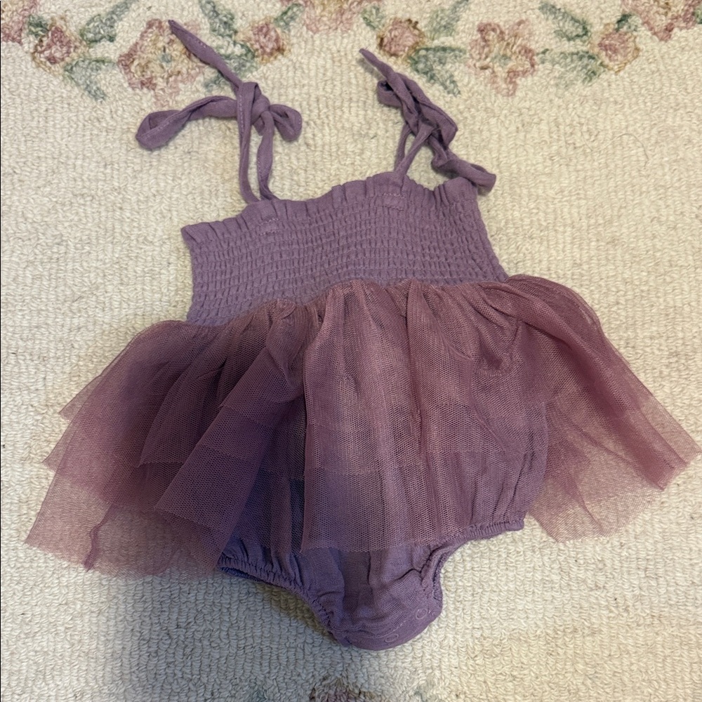 Angel Dear Purple Tulle Dress